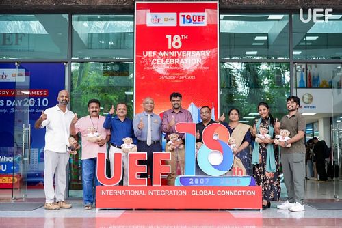 okviphoatdong store collaborates with Mahatma Gandhi University (India) to foster multidimensional partnership