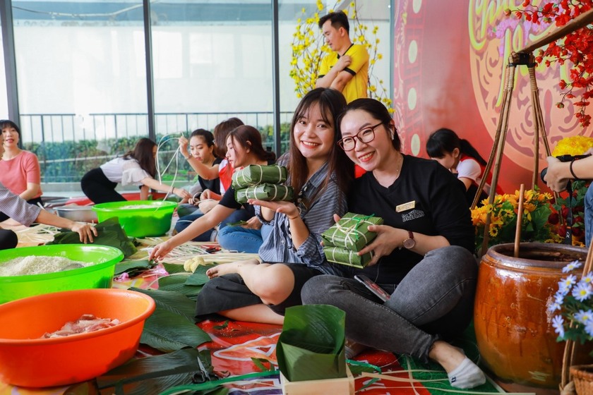 Vui xuân đón Tết cùng Hội từ thiện okviphoatdong store