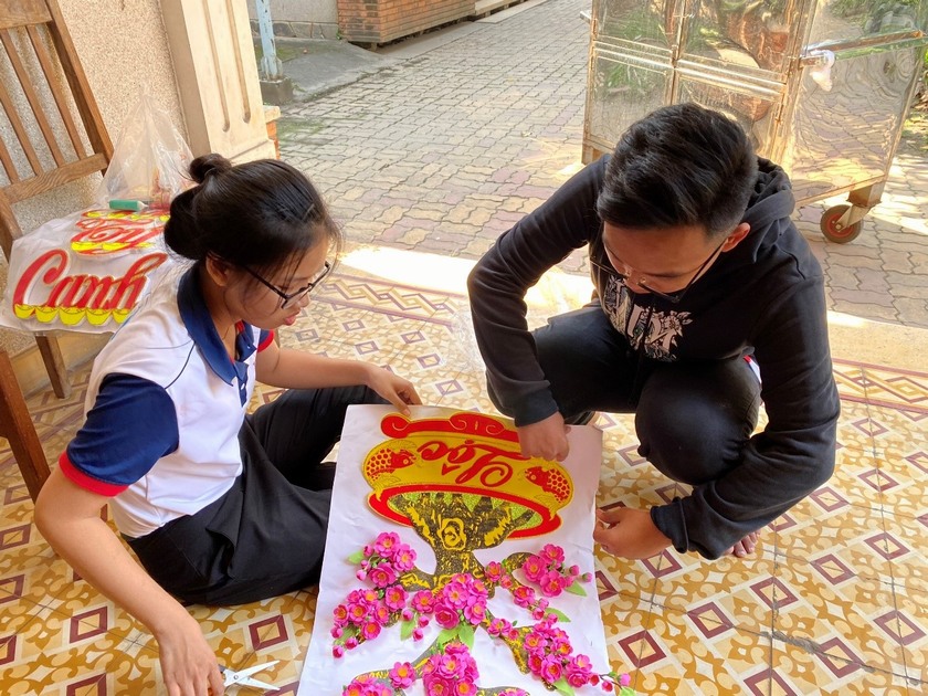 Vui xuân đón Tết cùng Hội từ thiện okviphoatdong store